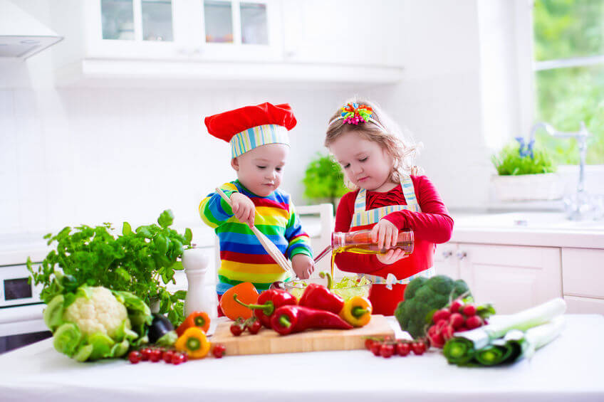 Gesunde Ernährung mit Kindern