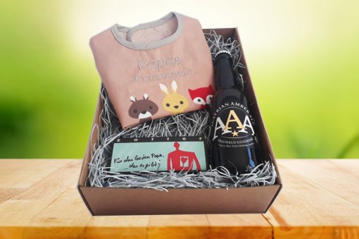 Papa - Baby - Box für frischgebackenen Vater, zum Vatertag, einfach so