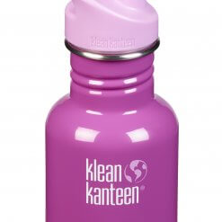Klean Kanteen nachhaltige Edelstahl-Trinkflasche für Kleinkinder rosa