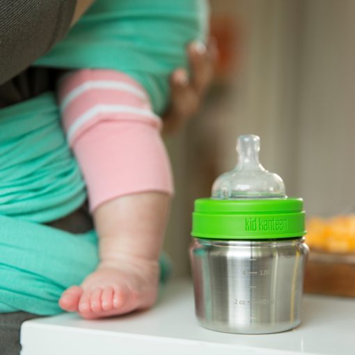 Klean Kanteen nachhaltige Baby Edelstahl-Trinkflasche