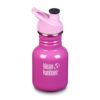 Klean Kanteen nachhaltige Edelstahl-Trinkflasche für Kleinkinder pink