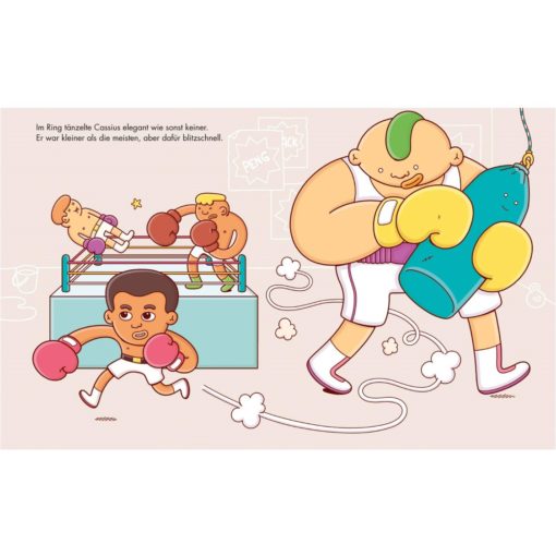 Little people, big dreams - Schwergewichtsweltmeister Boxer Muhammad Ali