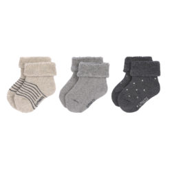 LÄSSIG New Born Socks grey