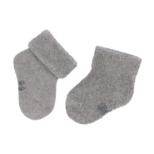 LÄSSIG New Born Socks grey