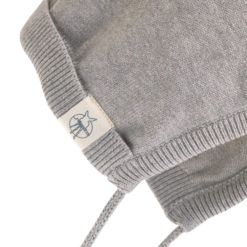 Knitted Cap Babymütze grey