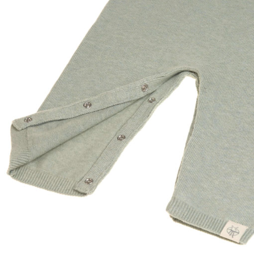 LÄSSIG Knitted Overall Strickoverall aqua grey