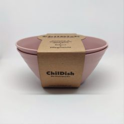 ChilDish Bio Kindergeschirr Schüssel klein aus nachwachsenden Rohstoffen - ohne Chemie - altrosa