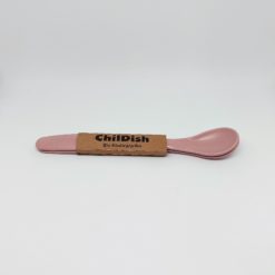 ChilDish Bio Kindergeschirr Löffel aus nachwachsenden Rohstoffen - ohne Chemie - Dusky Pink Altrosa