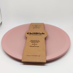 ChilDish Bio Kindergeschirr Teller aus nachwachsenden Rohstoffen - ohne Chemie - Dusky Pink altrosa